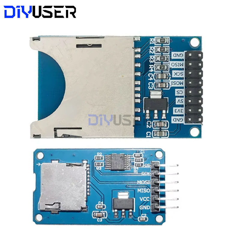 Sd Card Module Spi - DIYUSER Micro SD Storage Expansion Board