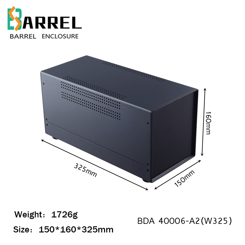 Electronics Diy Pcb Design Projects - 325*160*150mm Iron electronic instrument case electrical