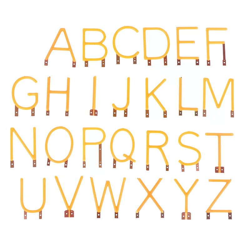 Diy Electronics News - English Letter Filament COB LED Filament