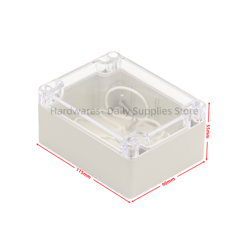 Diy Electronics For Home - 1pc 115x90x55mm Waterproof Plastic Enclosure Case