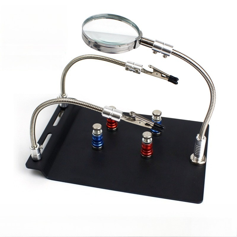 Diy Electronics Workstation - Magnetic PCB Holder Workstation Adjustable Circuit