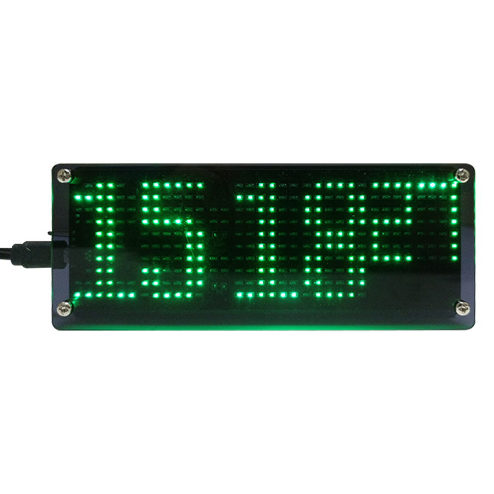 Diy Electronics News - DIY Digital Dot Matrix Clock Electronic