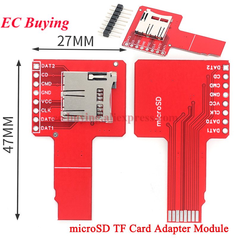 Sd Card Module Spi - 10Pcs/1pc Micro SD TF Card SPI