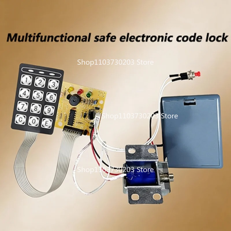 Diy Electronics Button - Multifunctional Safe Panel Repair Kit Replace