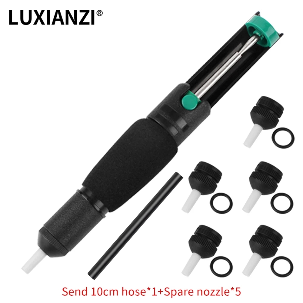 Desoldering Pump Solder - LUXIANZI Double Ring Desoldering Suction Pump