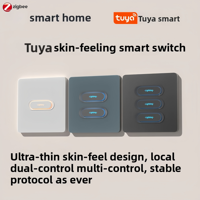 Diy Electronics Button - Tuya Zigbee Intelligent Button Switch Dual