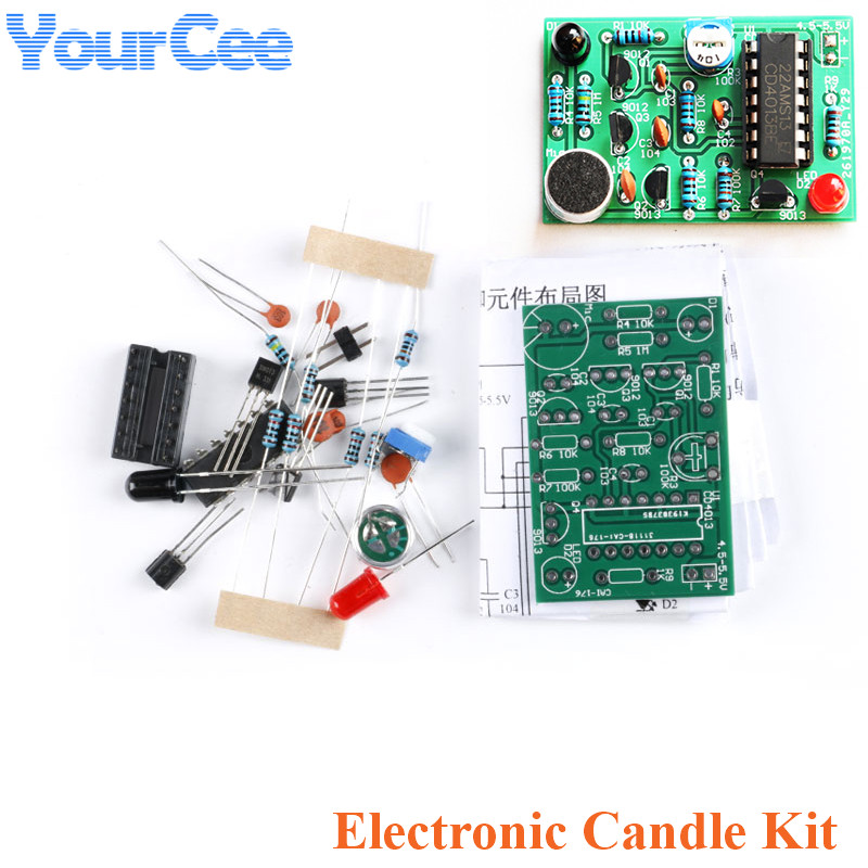 Analog Electronic Candle Light - огляд і ціна Diy Analog Electronics