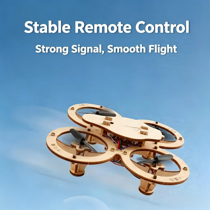 Wooden Rc Quadcopters DIY Kit  - огляд і ціна Diy From Old Electronics