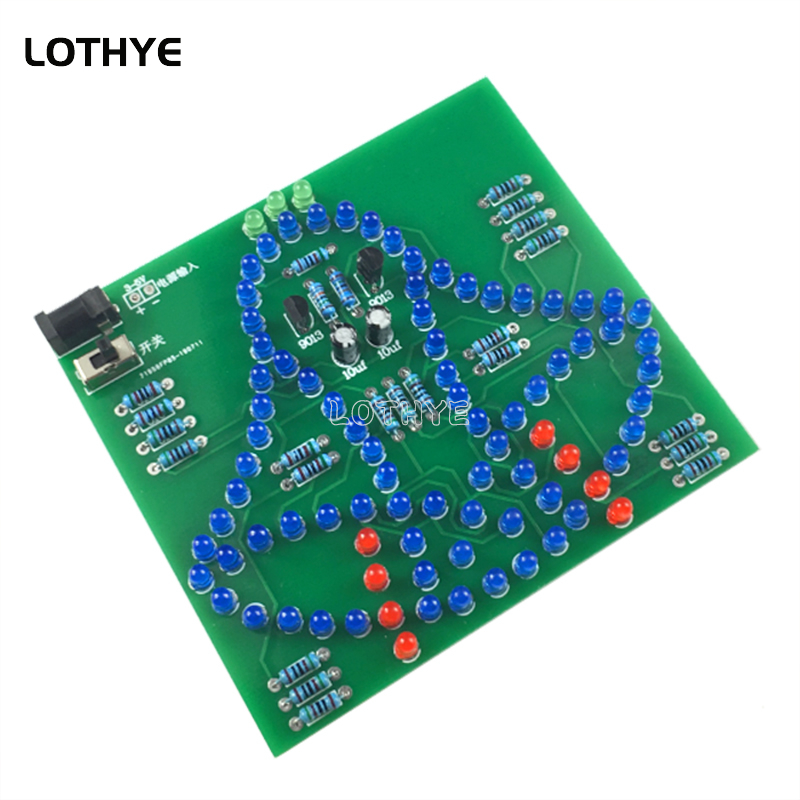 DC 3-5V LED Light Swing Wind C - огляд і ціна Diy Analog Electronics