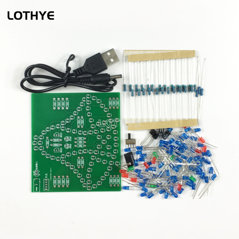 DC 3-5V LED Light Swing Wind C - огляд і ціна Diy Analog Electronics