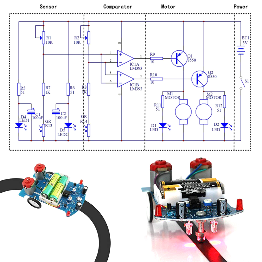 Smart Car DIY Electronics Kit  - огляд і ціна Diy Electronics Projects For Students