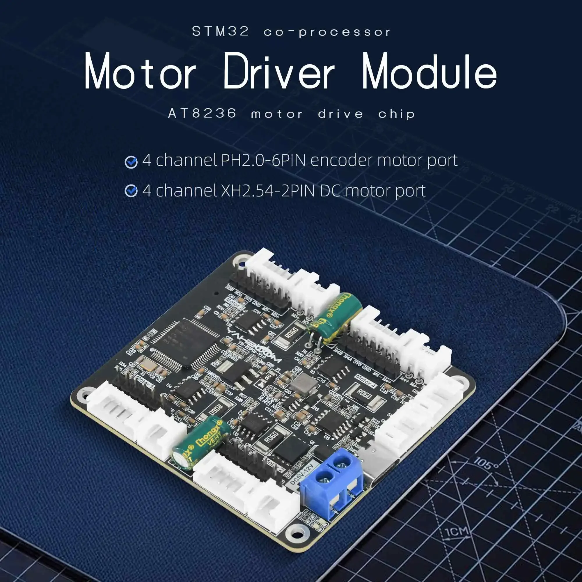 Yahboom 4-Channel Encoder Moto - огляд і ціна Diy Electronics Motor