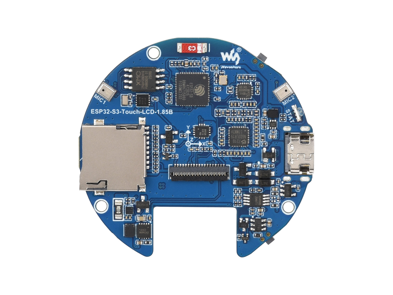 ESP32-S3 1.85inch LCD Capaciti - огляд і ціна Diy With Electronics