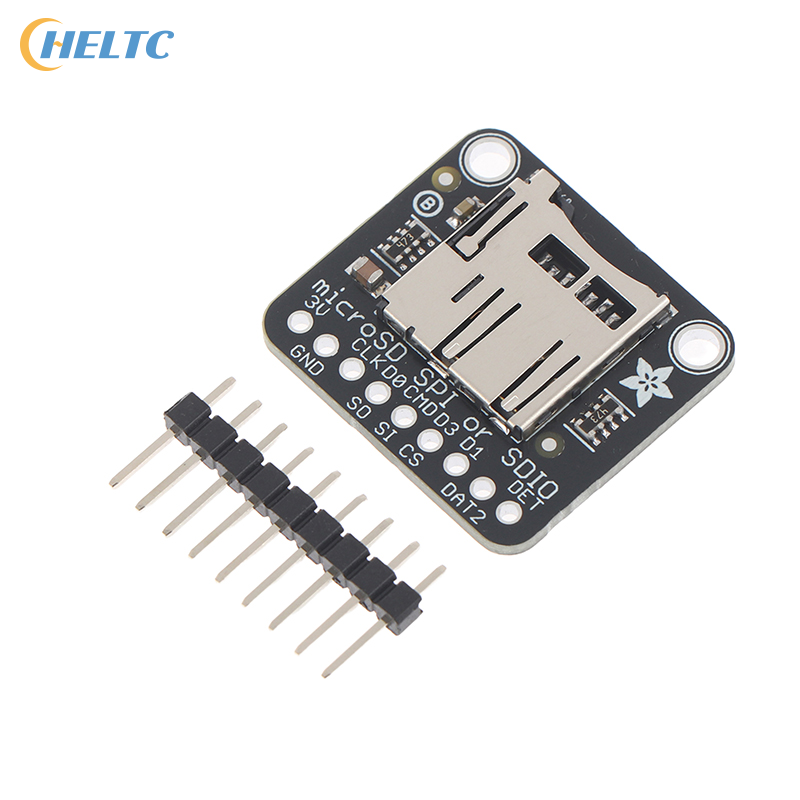 Black 4682 Adafruit Micro SD S - огляд і ціна Sd Card Module Spi