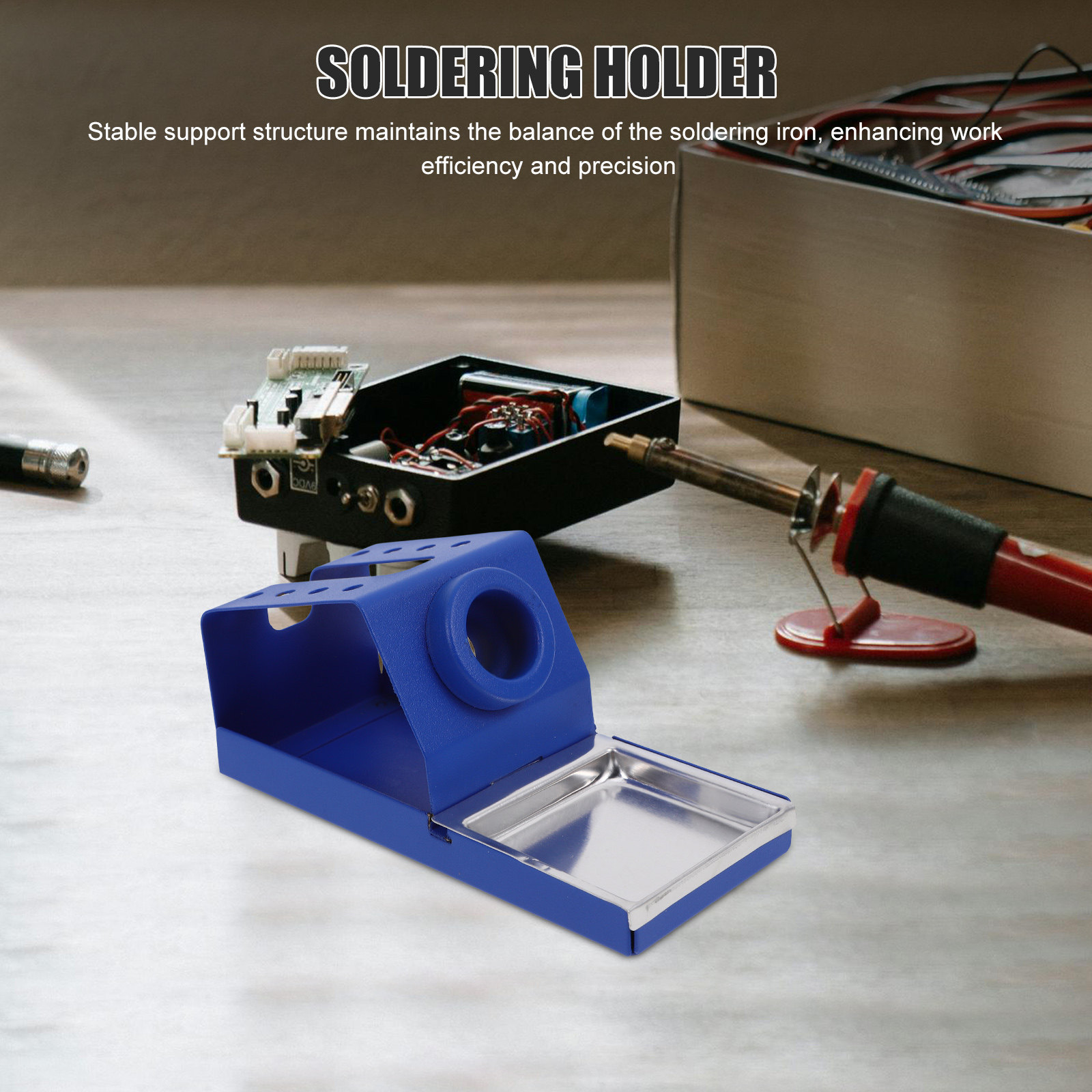 Heavy Duty Iron Soldering Stan - огляд і ціна Diy Electronics Workstation