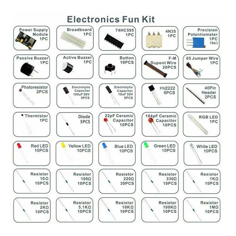 T23C MB-102 DIY Project Starte - огляд і ціна Diy Electronics Projects