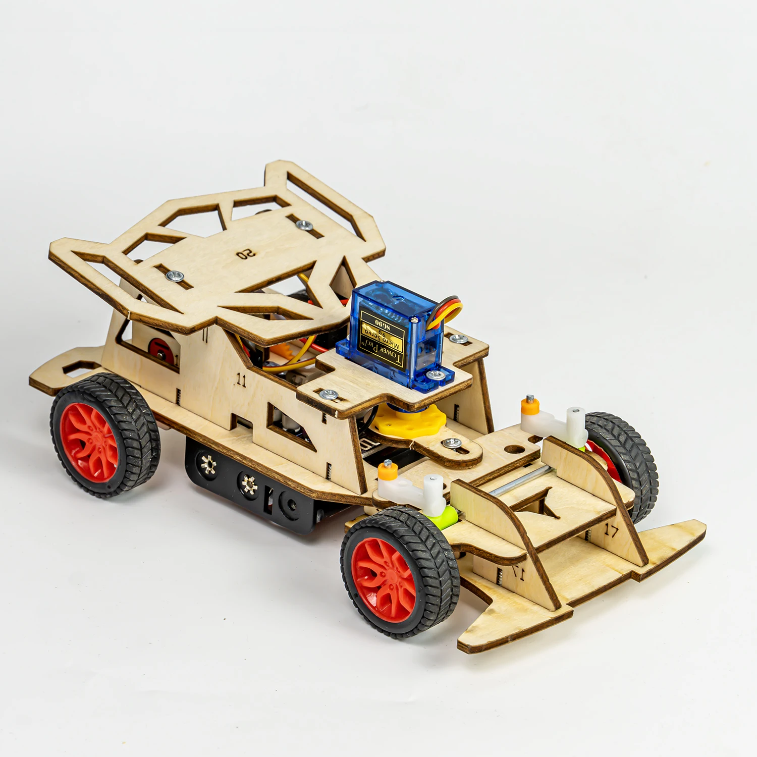 DIY Remote Control Steering Ca - огляд і ціна Diy Electronics Projects For Students