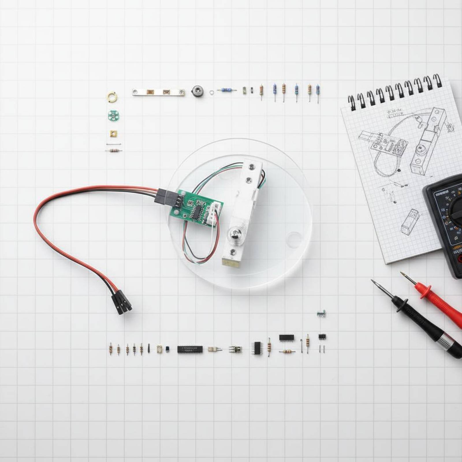 HX711 Weighing Transducer Kit  - огляд і ціна Diy Electronics Guide