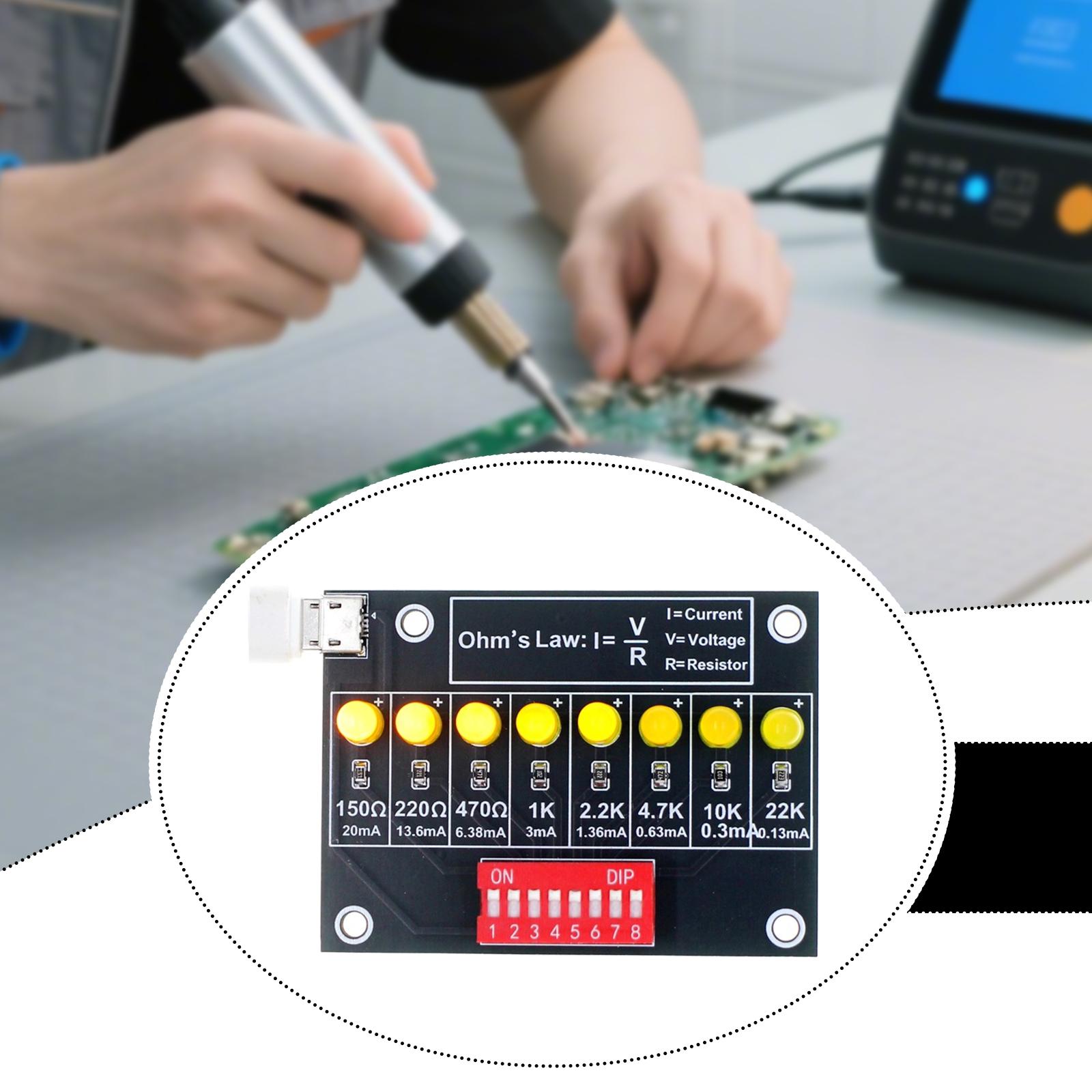 DIY Soldering Practice Kit Wel - огляд і ціна Diy Electronics Projects For Students