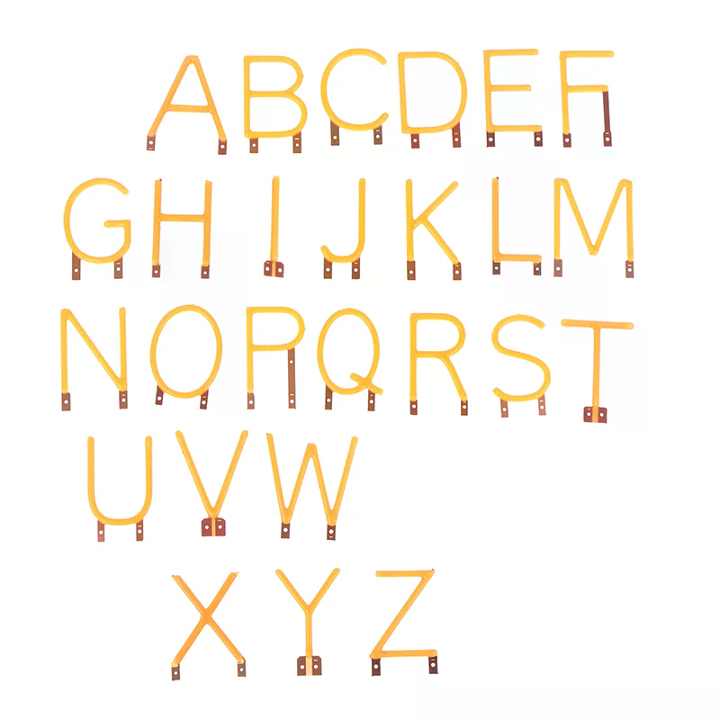 English Letter Filament COB LE - огляд і ціна Diy Electronics News