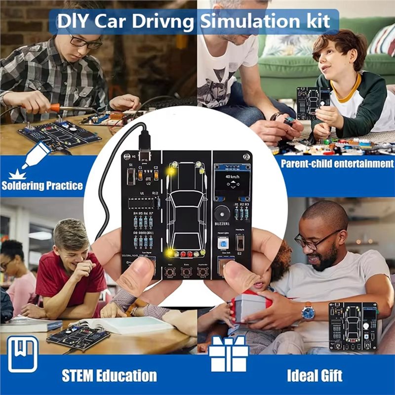 JABS-DIY Car Driving Simulatio - огляд і ціна Diy Electronics Projects For Students