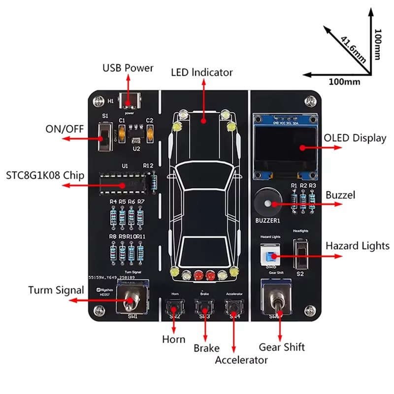 JABS-DIY Car Driving Simulatio - огляд і ціна Diy Electronics Projects For Students
