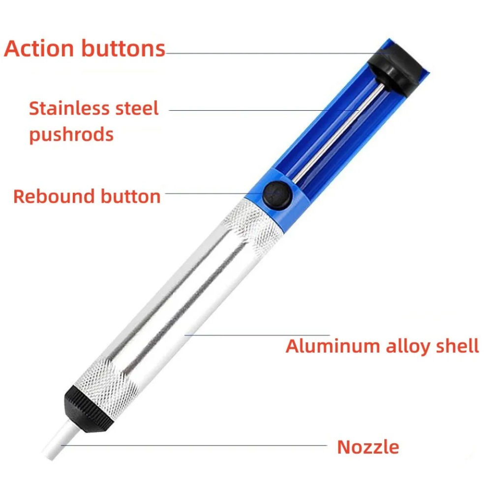 Aluminum Desoldering Pump Vacu - огляд і ціна Desoldering Pump Solder