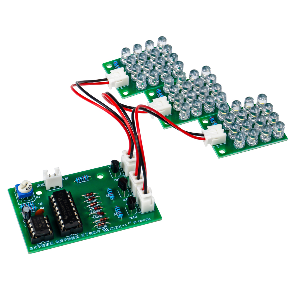 DIY Electronic Kit LED Three-C - огляд і ціна Pcb Etching Kit