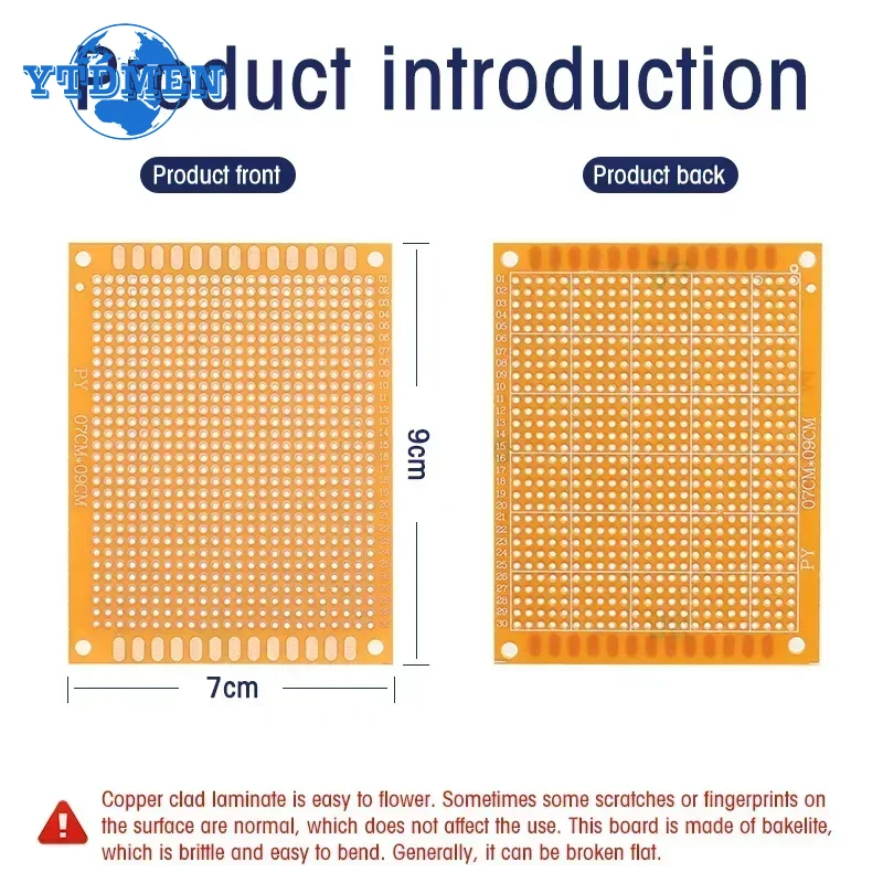 1-20pcs 5x7cm PCB Universal Bo - огляд і ціна Pcb Etching Kit