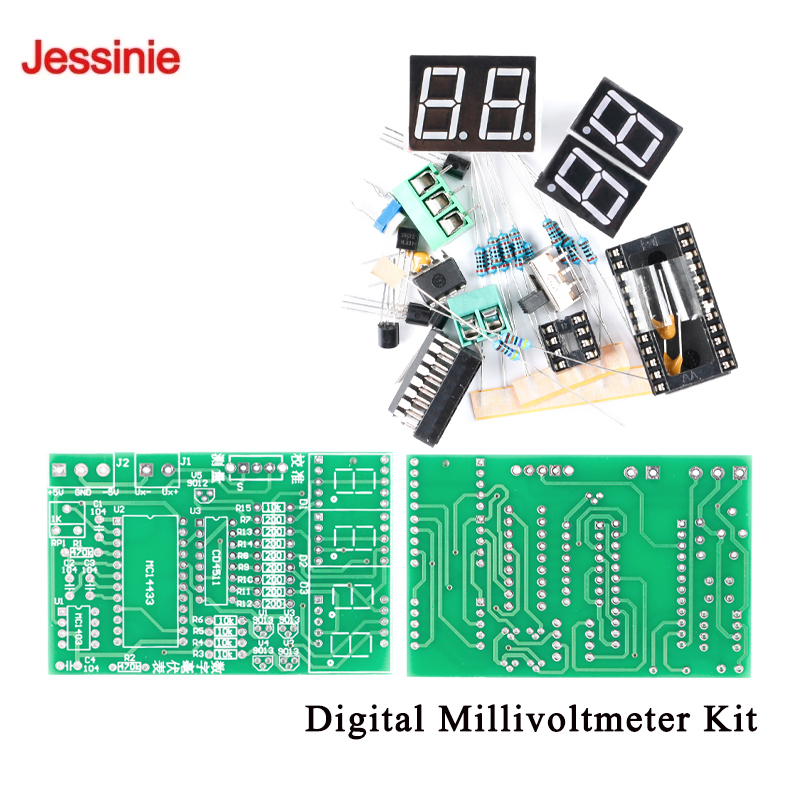 Digital Millivolt Meter DIY Ki - огляд і ціна Diy Analog Electronics