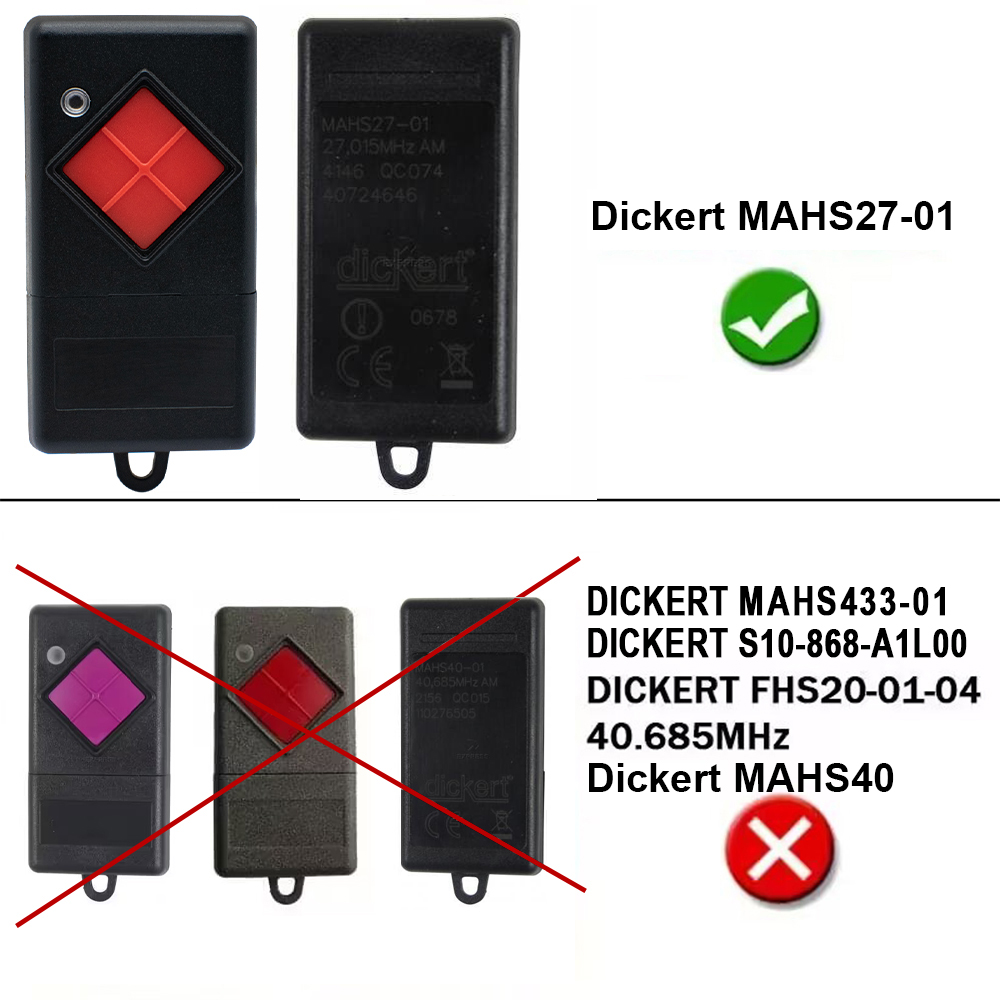 100% Compatible DICKERT 27 mhz - огляд і ціна Diy Electronics Button