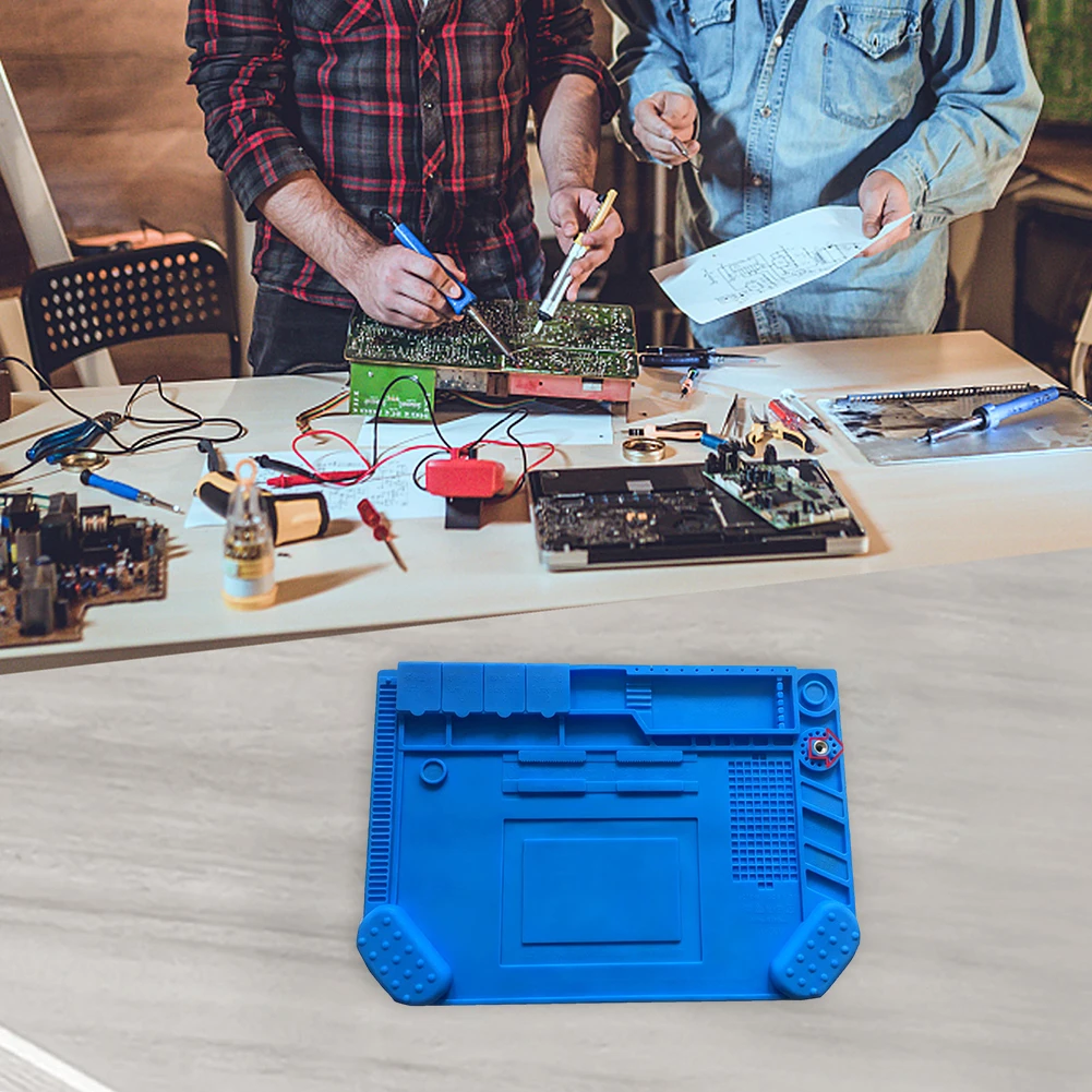 A-500 Soldering Station Mat Si - огляд і ціна Diy Electronics Workstation