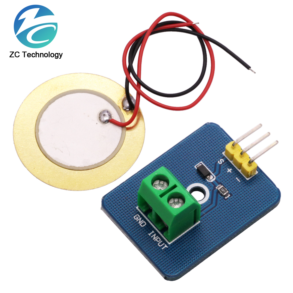 DIY KIT 3.3V/5V Ceramic Piezo  - огляд і ціна Diy Analog Electronics