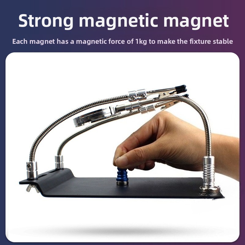 Magnetic PCB Holder Workstatio - огляд і ціна Diy Electronics Workstation