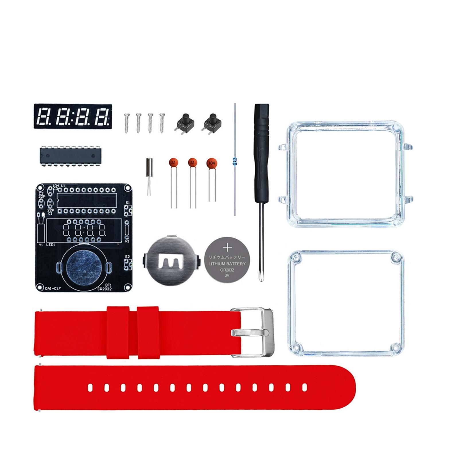 DIY Electronic Watch Kit Weldi - огляд і ціна Diy Innovative Electronics