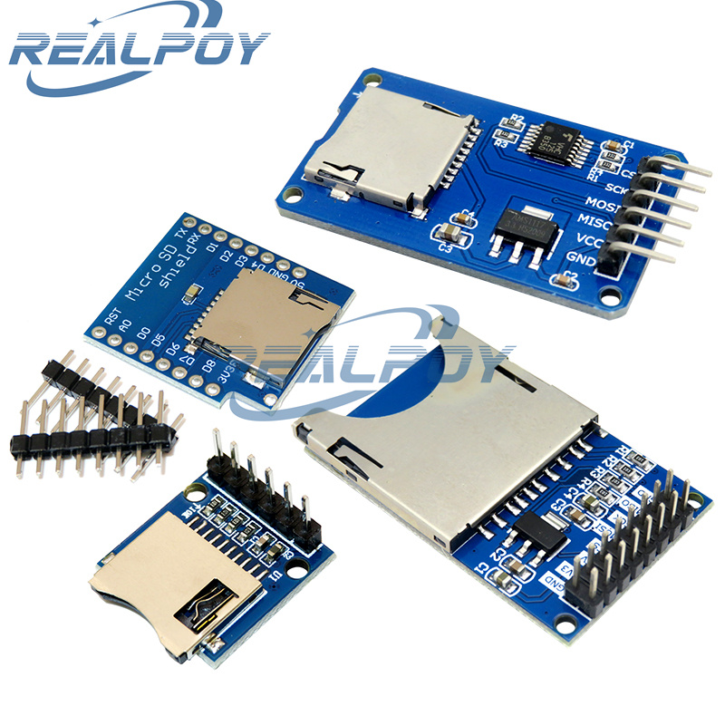 D1 Mini TF Card Module Micro S - огляд і ціна Sd Card Module Spi