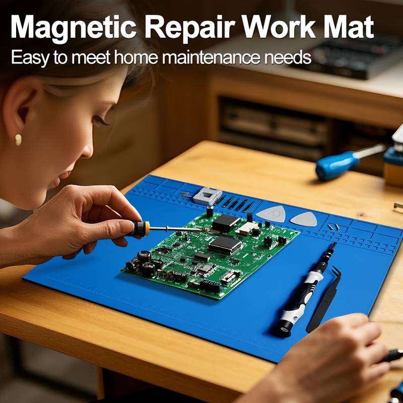 Anti-Static Silicone Soldering - огляд і ціна Diy Electronics Workstation