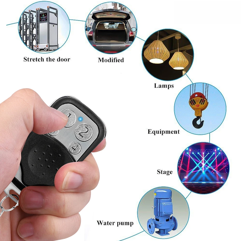 1-50PCS Universal 433MHz Dupli - огляд і ціна Diy Electronics Button