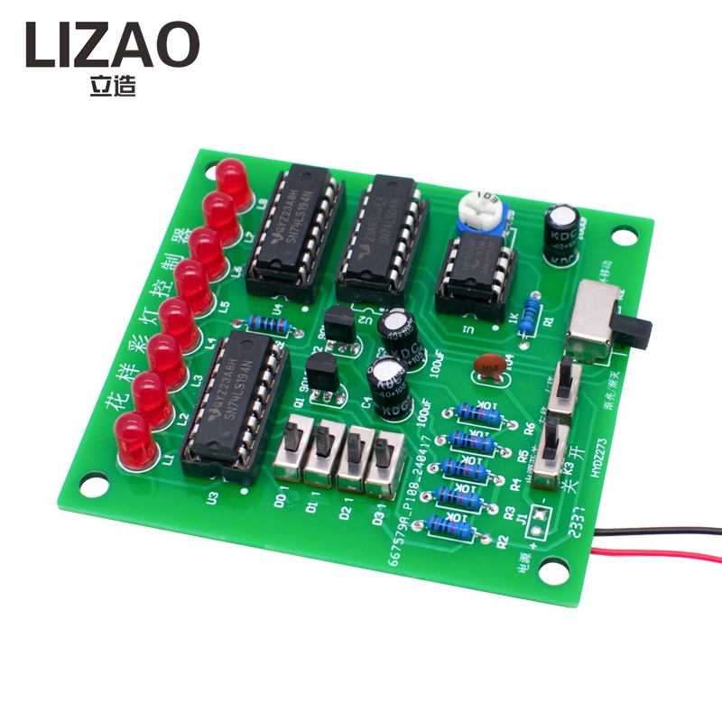 LED Flowing Light Controller D - огляд і ціна Diy Electronics Projects For Students