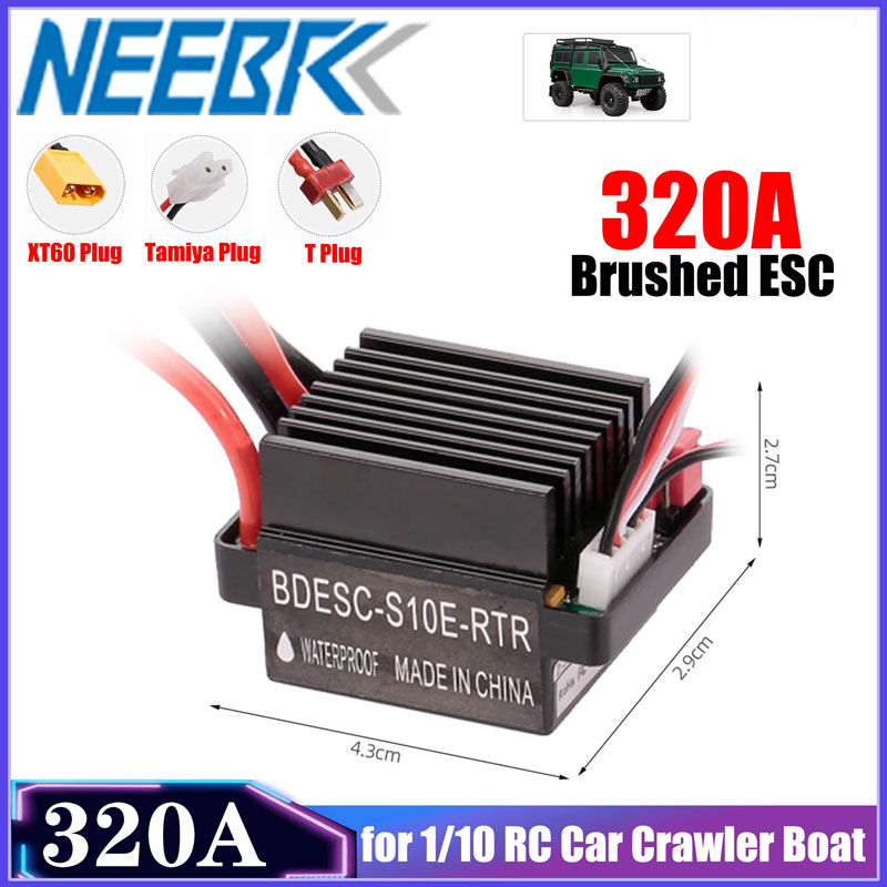 NEEBRC 320A Brushed ESC 60A El - огляд і ціна Diy Electronics Motor
