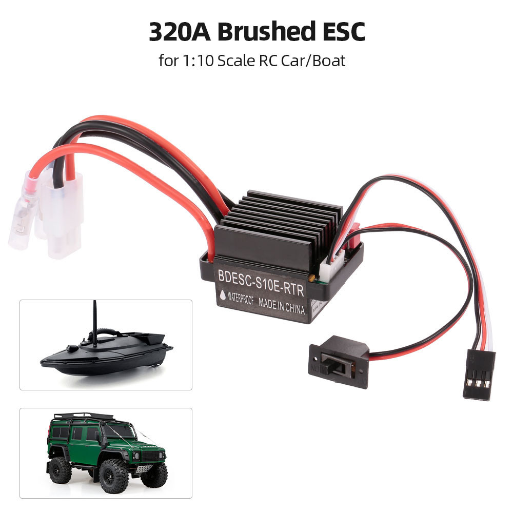 NEEBRC 320A Brushed ESC 60A El - огляд і ціна Diy Electronics Motor
