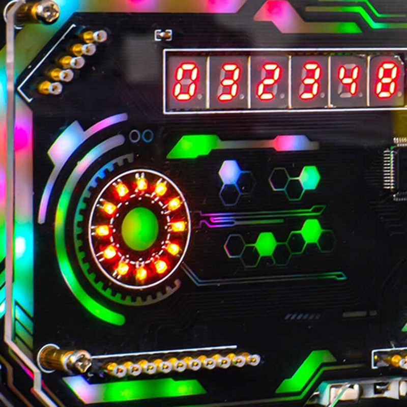 WISH Desktop Digital Clock Ele - огляд і ціна Diy Innovative Electronics