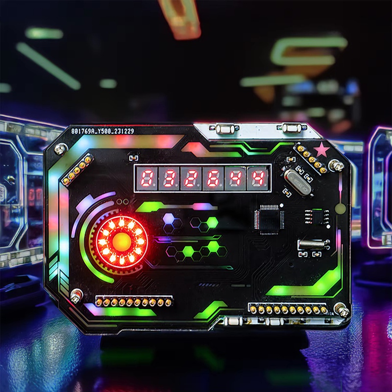 WISH Desktop Digital Clock Ele - огляд і ціна Diy Innovative Electronics
